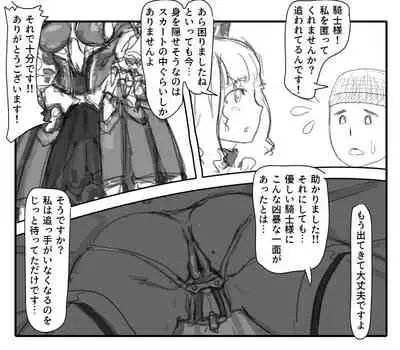 気の優しい女騎士は～
