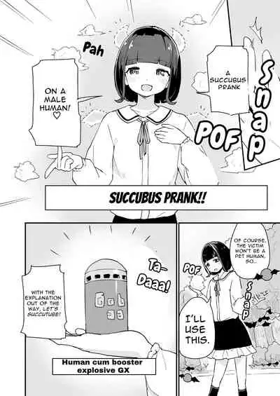 Succubus Plays a Prank on a Human Man!